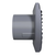 Diciti Silent 4C Dark gray metal, Диаметр: 100 мм, Цвет: Серый, Производительность (м³/ч): 90, Датчик влажности, таймер и фотодатчик: Нет, - 3