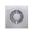 Diciti Slim 5C Gray metal, Диаметр: 125 мм, Цвет: Светло-серый, Управление: Выключатель, Датчик влажности, таймер и фотодатчик: Нет