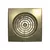 Diciti Aura 5C Champagne, Диаметр: 125 мм, Цвет: Матовый золотой, Управление: Выключатель, Датчик влажности, таймер и фотодатчик: Нет