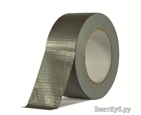 Скотч ПВХ армированный 50 серый, Материал: ПВХ армированный, Ширина: 50 мм, Цвет: Серый