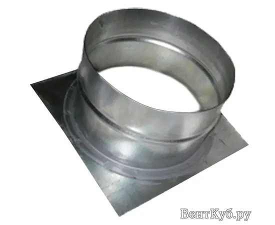 Адаптер-переход Shuft с 150х150 на D=125 мм
