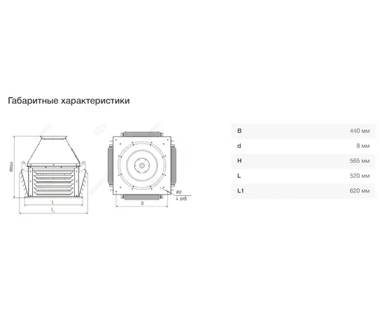 Nevatom VKRS-3,15-DU400-0,12/1500-01-0,9, Исполнение: Дымоудаления ДУ 400 ºС, Диаметр: 315 мм, Производительность (м³/ч): 160, - 4