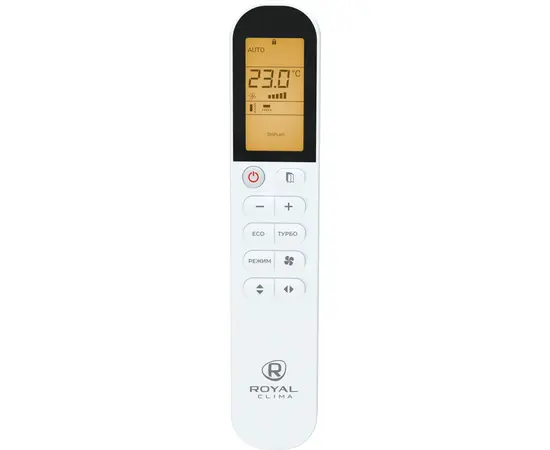 Royal Clima RCI-AR28HN, Рекомендуемая площадь и мощность: 25 м² - 2,5 кВт, - 8
