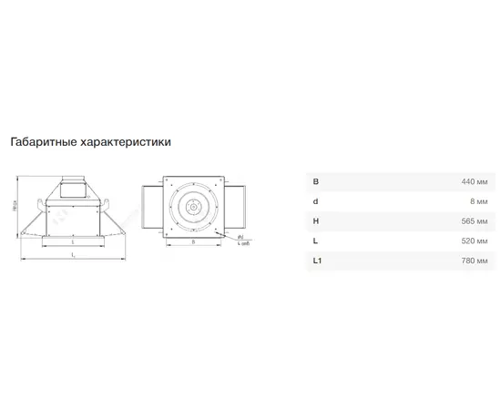 Nevatom VKRF-3,15-DU400-2,2/3000-01-1, Исполнение: Дымоудаления ДУ 400 ºС, Диаметр: 315 мм, Производительность (м³/ч): 5300, - 4