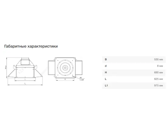 Nevatom VKRF-4,0-3/3000-01-0,9, Исполнение: Общепромышленное, Диаметр: 400 мм, Производительность (м³/ч): 7560, - 4