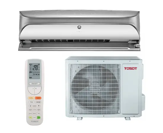 Tosot T09H-STR/I-S/T09H-STR/O, Рекомендуемая площадь и мощность: 25 м² - 2,5 кВт