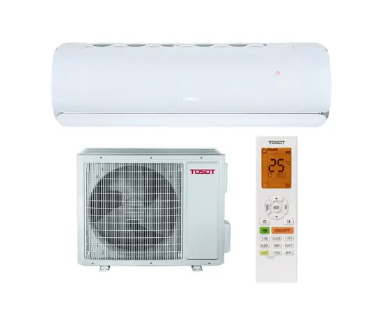 Tosot T09H-SGT/I/T09H-SGT/O, Рекомендуемая площадь и мощность: 25 м² - 2,5 кВт