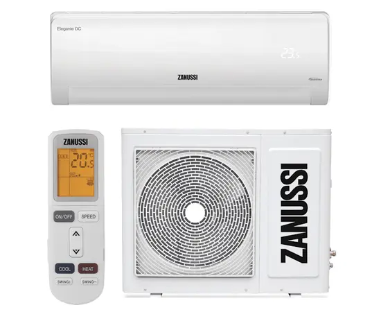 Zanussi ZACS/I-12 HE/A15/N1, Рекомендуемая площадь и мощность: 30 м² - 3 кВт, Тип кондиционера: Инверторный