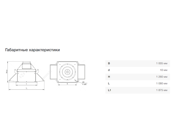 Nevatom VKRF-8,0-DU600-7,5/1000-01-1, Исполнение: Дымоудаления ДУ 600 ºС, Диаметр: 800 мм, Производительность (м³/ч): 28840, - 4