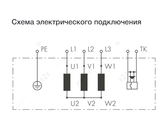 Неватом VKP 1000-500/50-6Dsh, Типоразмер (мм): 1000х500, Напряжение: 380 В, Шумоизоляция: Есть, - 8