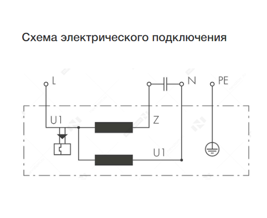 Неватом VKPN 500-300/28-2Esh, Типоразмер (мм): 500х300, Напряжение: 220 В, Шумоизоляция: Есть, - 8