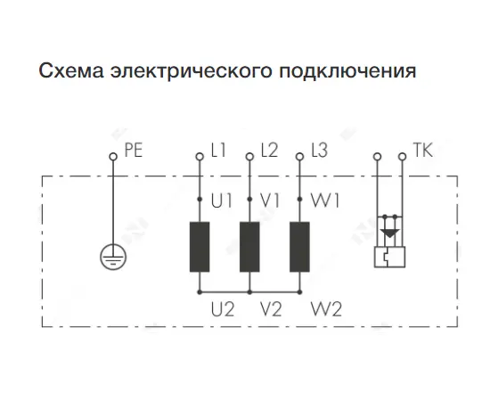 Неватом VKPN 700-400/45-4Dsh, Типоразмер (мм): 700х400, Напряжение: 380 В, Шумоизоляция: Есть, - 8