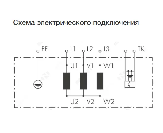 Неватом VKP 600-350/31-4D, Типоразмер (мм): 600х350, Напряжение: 380 В, Шумоизоляция: Нет, - 8