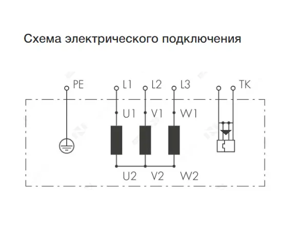 Неватом VKP 800-500/40-4D, Типоразмер (мм): 800х500, Напряжение: 380 В, Шумоизоляция: Нет, - 8