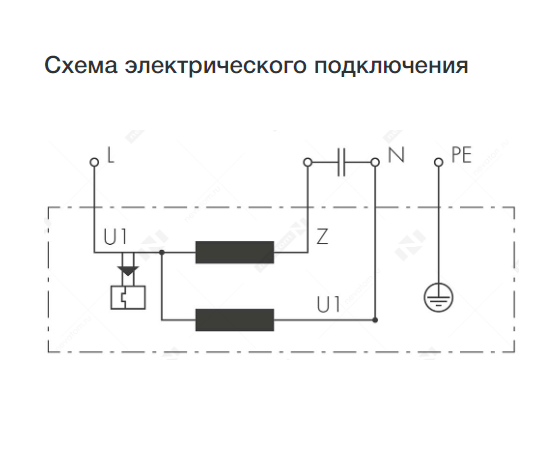 Неватом VKPN 600-300/35-4E, Типоразмер (мм): 600х300, Напряжение: 220 В, Шумоизоляция: Нет, - 8