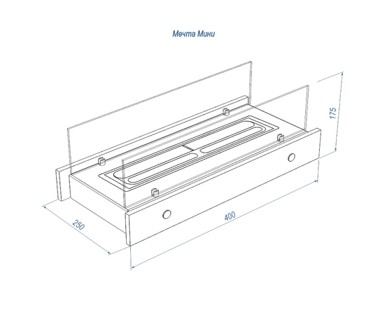 Firelight BFP/T-4025 Wood, - 5