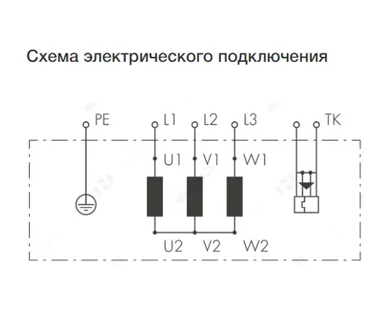 Неватом VKPN 900-500/56-4D, Типоразмер (мм): 900х500, Напряжение: 380 В, Шумоизоляция: Нет, - 8