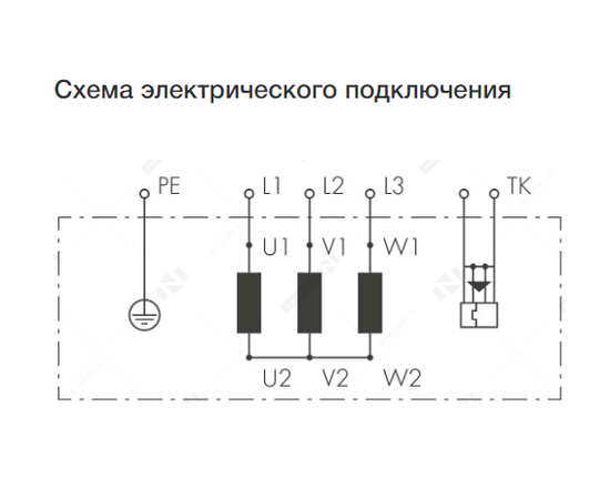 Неватом VKPN 600-300/35-4D, Типоразмер (мм): 600х300, Напряжение: 380 В, Шумоизоляция: Нет, - 8