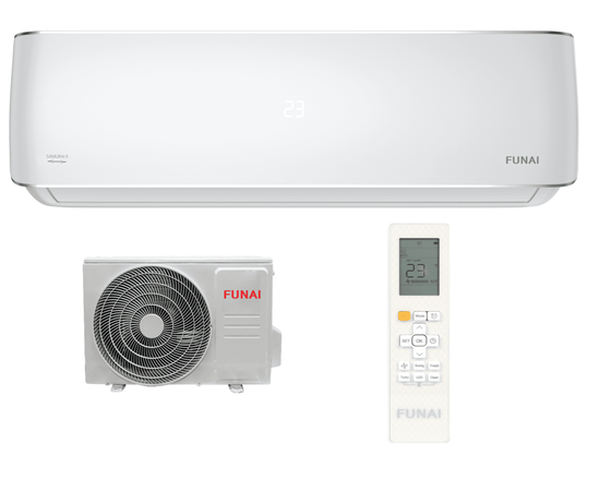 Funai RAC-SM35HP.D04, Рекомендуемая площадь и мощность: 35 м² - 3,5 кВт, Тип кондиционера: Неинверторный