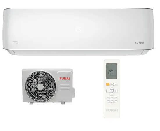 Funai RAC-SM35HP.D04, Рекомендуемая площадь и мощность: 35 м² - 3,5 кВт, Тип кондиционера: Неинверторный