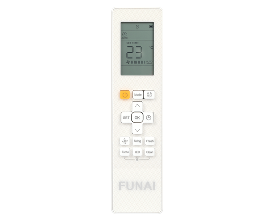 Funai RAC-SM35HP.D04, Рекомендуемая площадь и мощность: 35 м² - 3,5 кВт, Тип кондиционера: Неинверторный, - 5
