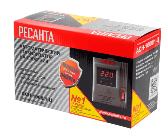 Ресанта АСН-1000/1-Ц, Мощность: 1 кВт, - 10 Ресанта АСН-1000/1-Ц, Мощность: 1 кВт, - 10