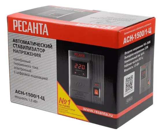 Ресанта АСН-1500/1-Ц, Мощность: 1,5 кВт, - 9