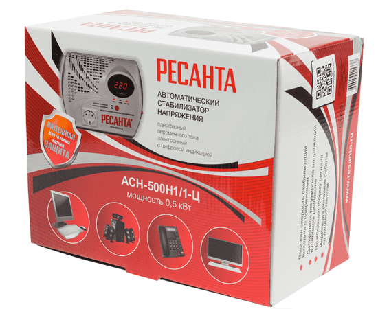 Ресанта АСН-500Н1/1-Ц, Мощность: 0,5 кВт, - 10