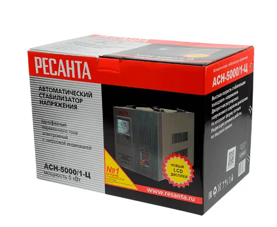 Ресанта АСН-5000/1-Ц, Мощность: 5 кВт, - 9 Ресанта АСН-5000/1-Ц, Мощность: 5 кВт, - 9