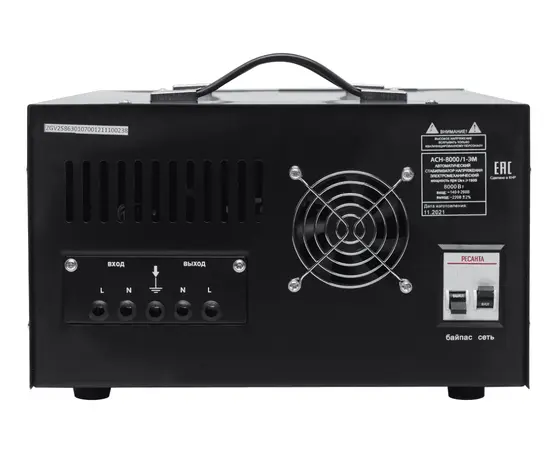 Ресанта АСН-8000/1-ЭМ, Мощность: 8 кВт, - 7 Ресанта АСН-8000/1-ЭМ, Мощность: 8 кВт, - 7