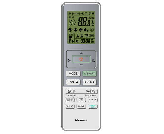 Hisense AS-13UW4RXVQH01, Рекомендуемая площадь и мощность: 35 м² - 3,5 кВт, - 10