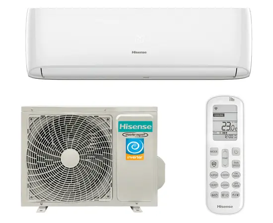 Hisense AS-09UW4RYRCA05, Рекомендуемая площадь и мощность: 25 м² - 2,5 кВт