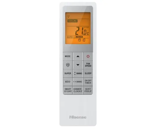 Hisense AS-18HW4SMATG015, Рекомендуемая площадь и мощность: 50 м² - 5 кВт, - 4