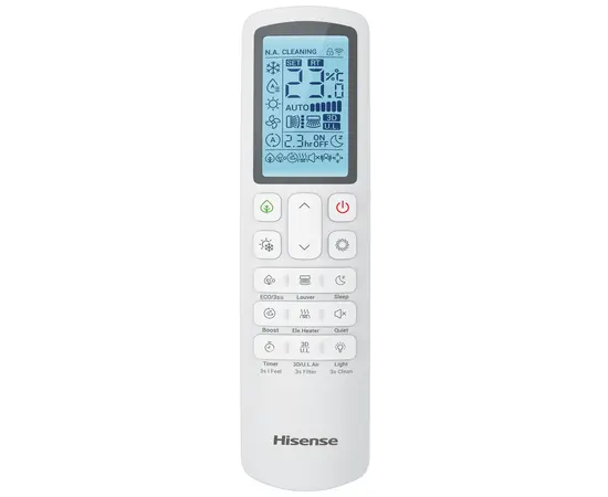 Hisense ACT-24UR4RJC8/AUW-24U4RJ7, Рекомендуемая площадь и мощность: 70 м² - 7 кВт, - 4