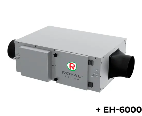Royal Clima RCV-900 LUX + EH-6000, Мощность нагревателя (кВт): 6, Производительность (м³/ч): 890