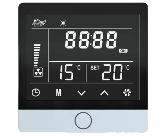 Royal Clima RCV-500 LUX + EH-3400, Мощность нагревателя (кВт): 3,4, Производительность (м³/ч): 495, - 3