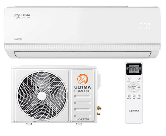 Ultima Comfort SIR-I07PN, Рекомендуемая площадь и мощность: 20 м² - 2 кВт, Тип кондиционера: Инверторный