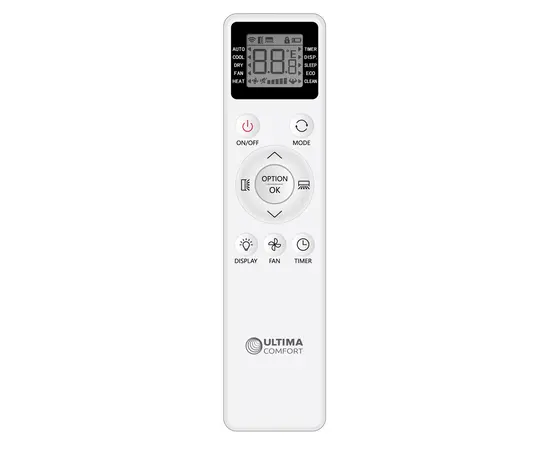 Ultima Comfort SIR-I09PN, Рекомендуемая площадь и мощность: 25 м² - 2,5 кВт, Тип кондиционера: Инверторный, - 5