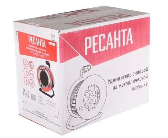 Ресанта СУ-3х2,5КГ-50/3, Длина кабеля: 50 м, - 6 Ресанта СУ-3х2,5КГ-50/3, Длина кабеля: 50 м, - 6
