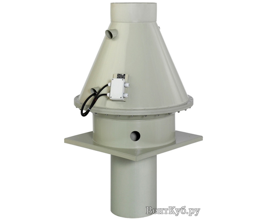 Systemair DVP 200D2-4 roof fan plastic