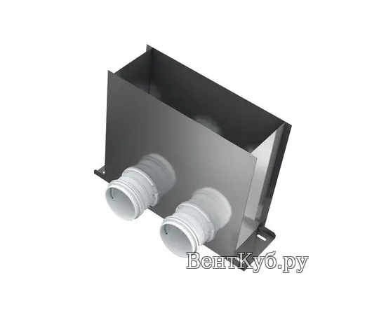 Адаптер напольный BlauFast RPF 300х100/63х2 М Адаптер напольный BlauFast RPF 300х100/63х2 М