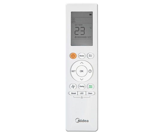 Midea MSFA2-09N8D6-I/MSFA1-09N8D6-O, Рекомендуемая площадь и мощность: 25 м² - 2,5 кВт, - 3