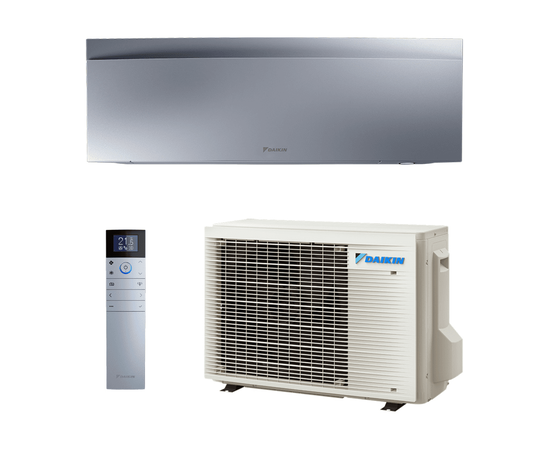 Daikin FTXJ25AS/RXJ25A, Рекомендуемая площадь и мощность: 25 м² - 2,5 кВт, Цвет: Серебристый