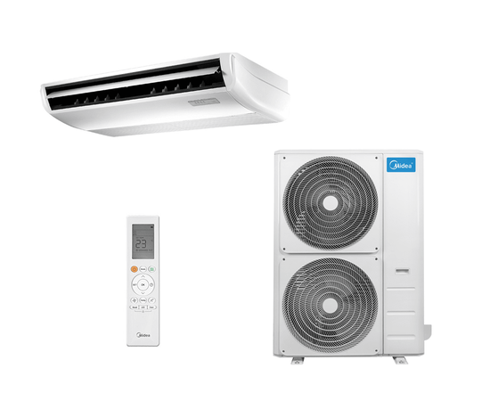 Midea MUE-48HRFNX(GA)/MOE30U-48HFN8-R(GA), Рекомендуемая площадь и мощность: 140 м² - 14 кВт