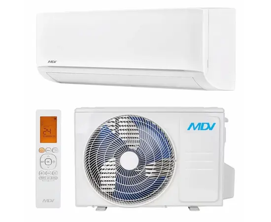 MDV MDSAN-12HRFN8/MDOAN-12HFN8, Рекомендуемая площадь и мощность: 35 м² - 3,5 кВт