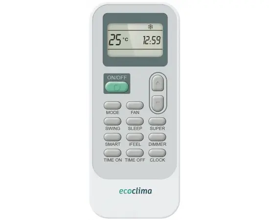 Ecoclima ECW-HE24/AA-4R2, Рекомендуемая площадь и мощность: 70 м² - 7 кВт, - 4