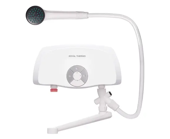 Royal Thermo SmartFix TS (3,5 kW) - кран+душ, Мощность (кВт): 3,5, Комплектация: Душ+кран Royal Thermo SmartFix TS (3,5 kW) - кран+душ, Мощность (кВт): 3,5, Комплектация: Душ+кран