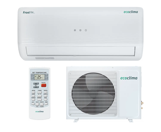 Ecoclima ECW-AX07/FB-4R1, Рекомендуемая площадь и мощность: 20 м² - 2 кВт