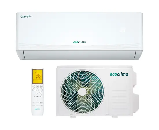 Ecoclima ECW/I-TC24/AA-4R2, Рекомендуемая площадь и мощность: 70 м² - 7 кВт