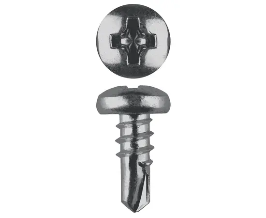 Саморезы Зубр СЛМ-СЦ 3,5х9 мм со сверлом для листового металла промфасовка